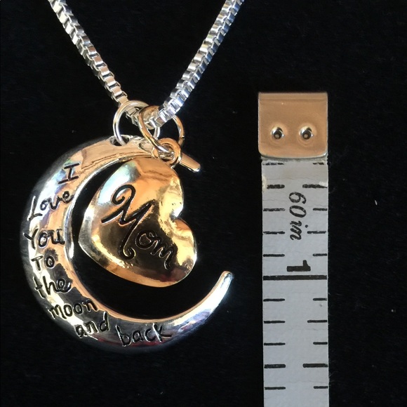 Mom Necklace 18”+3” ext., New - Picture 3 of 4